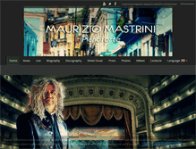 Tablet Screenshot of mauriziomastrini.com